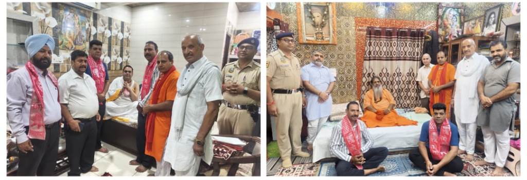 Haryana CM Nayab Singh Saini to attend event at Shri Radha Krishna Temple Kotla Kalan on Sept 3 Himachal Deputy CM Mukesh Agnihotri on Sept 4 Baba Bal Ji